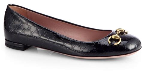 gucci women ballerina flats|Gucci jolie leather flats.